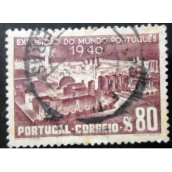 Selo postal de Portugal de 1940 Exhibition Mundo Portugues