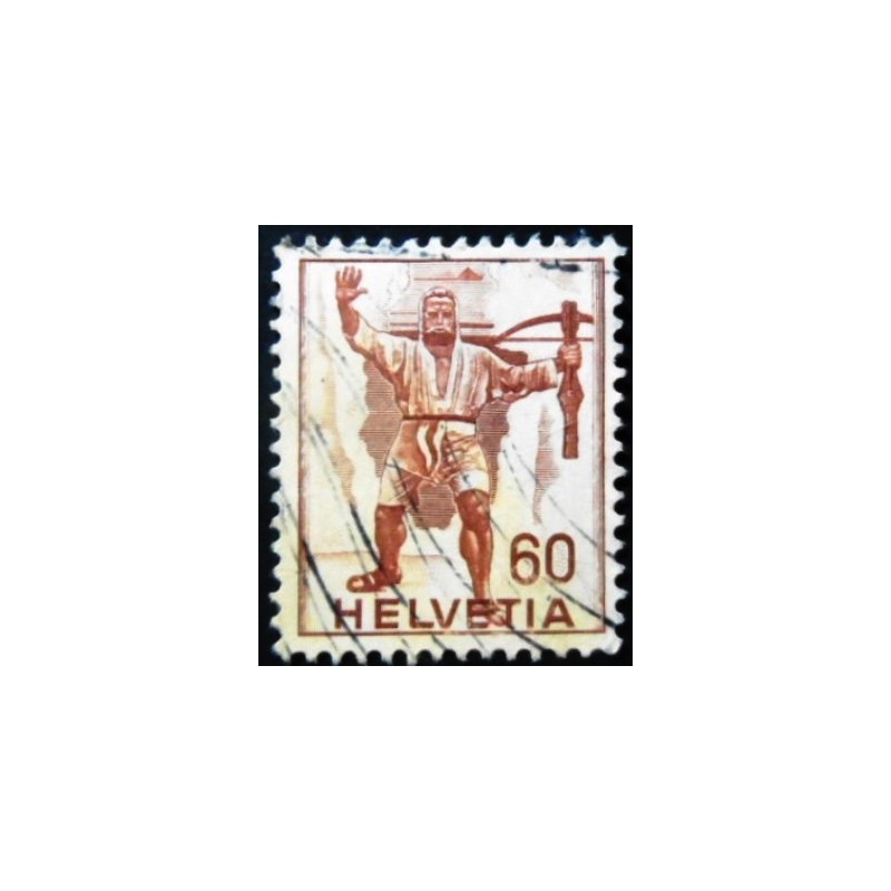 Selo postal da Suiça de 1941 William Tell