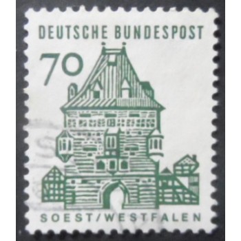 Imagem similar à do selo postal Alemanha 1965 Osthofen Gate 70