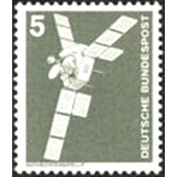 Selo postal da Alemanha de 1975 Satellite Symphonie N