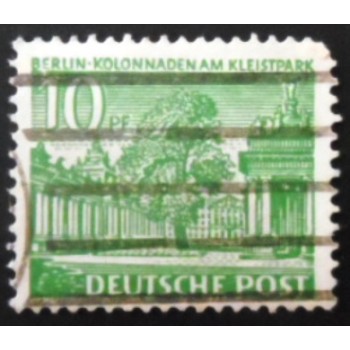 Selo da Alemanha Berlin de 1949 Colonnade at the Kleistpark