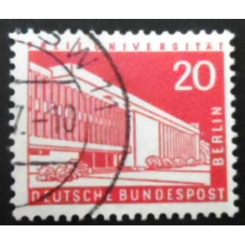 Imagem similar à do selo da Alemanha Berlin de 1956 Henry Ford building 20