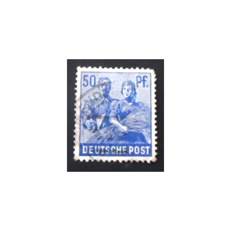 Selo postal da Alemanha de 1948 2nd Allied Control Council Issue 50