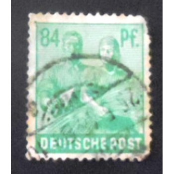 Selo postal da Alemanha de 1948 2nd Allied Control Council Issue  84