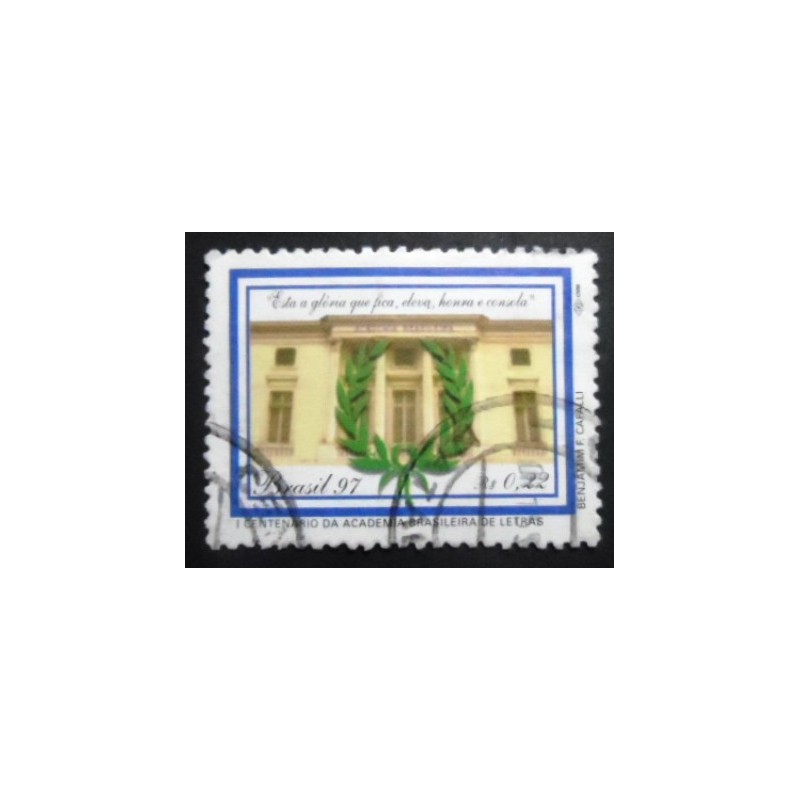 Selo postal do Brasil de 1997 Academia Brasileira de Letras