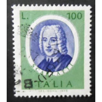 Selo da Itália de 1975 Alessandro Scarlatti