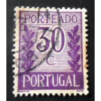 Selo postal de Portugal de 1940 Postage Due 30C