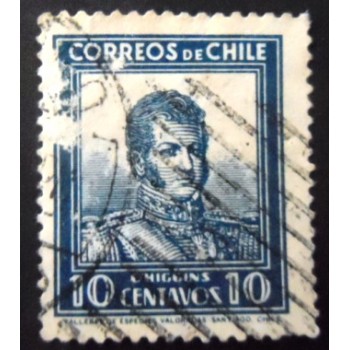 Selo postal do Chile de 1932 Bernardo O’Higgins