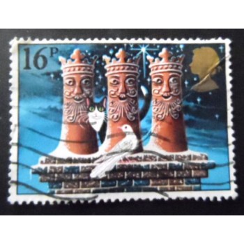 Imagem similar à do selo postal do Reino Unido de 1983 The Three Kings