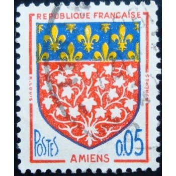 Imagem similar à do selo postal da França de 1962 Amiens