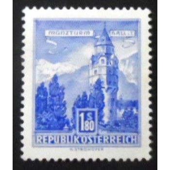 Selo postal da Áustria de 1960 - Mint Tower M Y