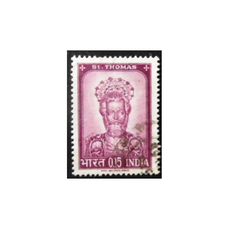 Selo postal da Índia de 1964 St. Thomas