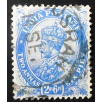 Selo postal da Índia de 1913 King George V 2'6