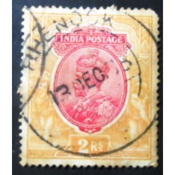 Selo postal da Índia de 1926 King George V 2₹