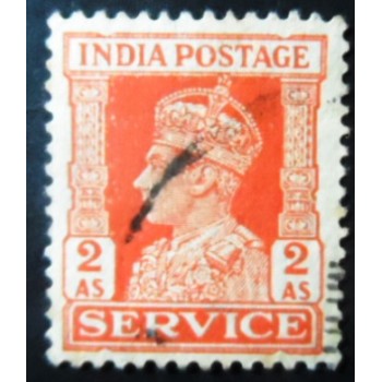 Imagem similar à do selo postal da Índia de 1939 King George VI 2