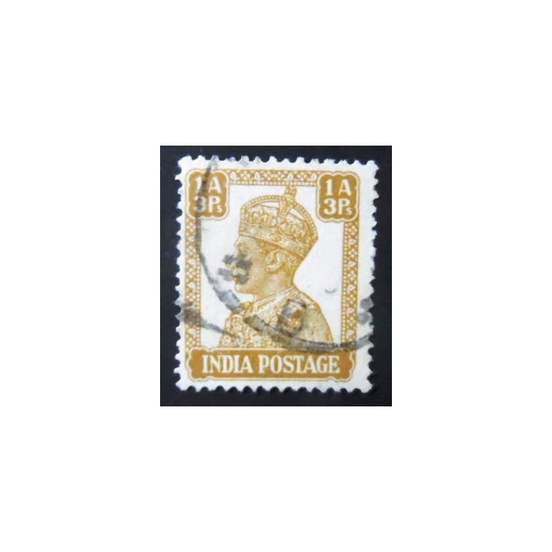 Selo postal da Índia de 1941 King George VI 1'3