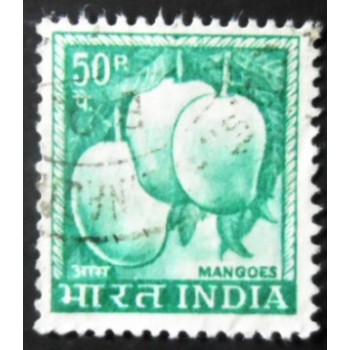 Imagem similar à do selo postal da Índia de 1967 Mangoes U