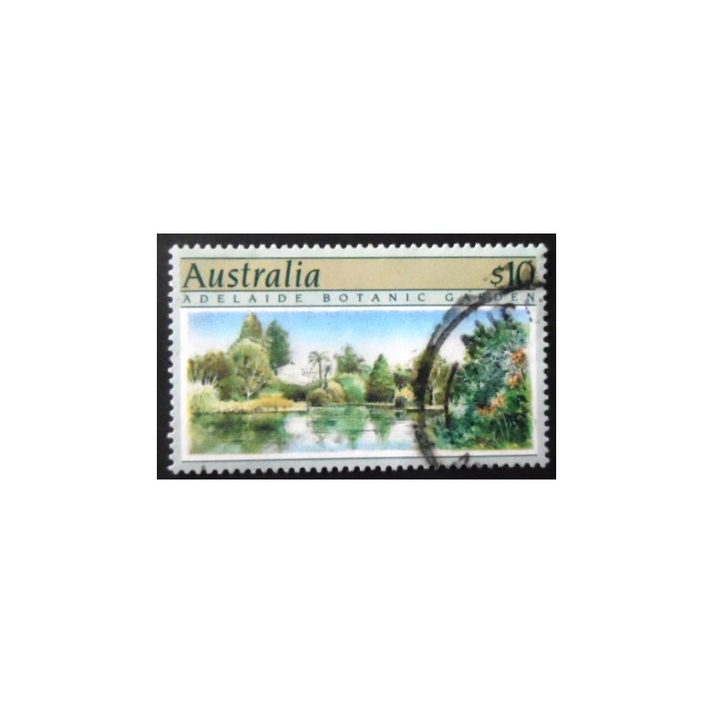 Selo postal da Austrália de 1989 Adelaide Botanical Gardens
