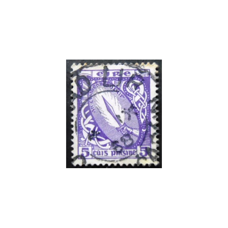 Selo postal da Alemanha de 1923 Value in Millionen 500