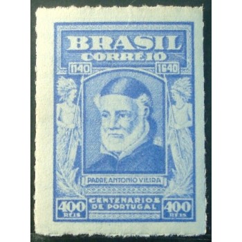 Selo postal do Brasil de 1941 Padre Antonio Vieira P M