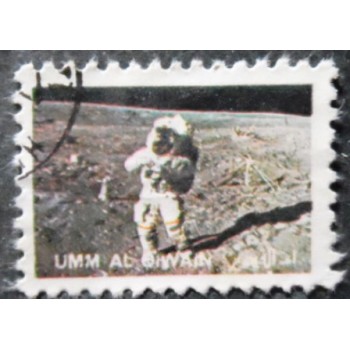 Selo postal de Umm Al Qwain de 1972 Space 6