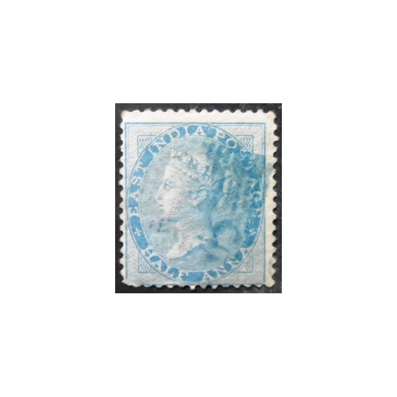 Selo postal da Índia de 1856 Queen Victoria ½