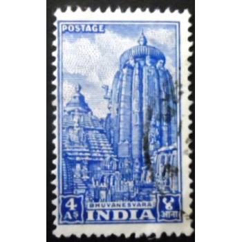 Imagem similar á do selo postal da Índia de 1951 Bhuvanesvara