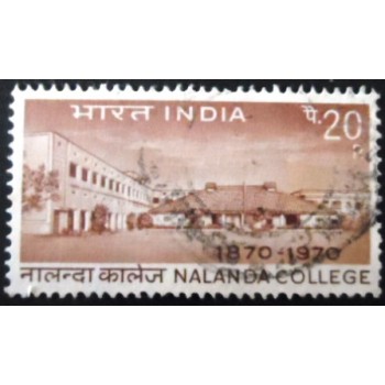 Selo postal da Índia de 1970 Nalanda College