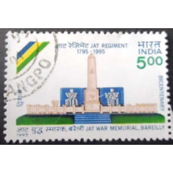 Selo postal da Índia de 1995 Bicentenary of Jat Regiments