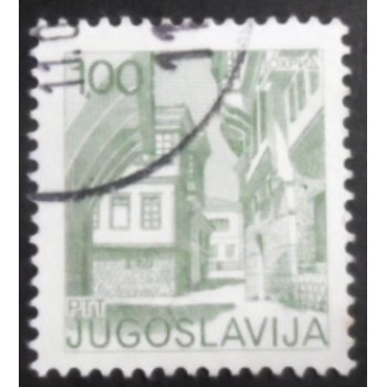 Imagem similar à do selo postal da Iugoslávia de 1976 National Museum