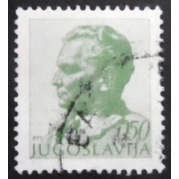 Selo postal da Iugoslávia de 1981 President Tito 0,50