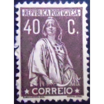 Imagem do selo postal anunciado de Portugal de 1924 Ceres 40