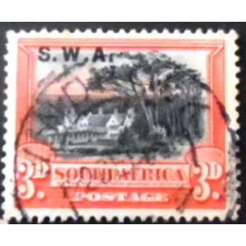 Selo postal da África Sudoste de 1927 Groot Schuur