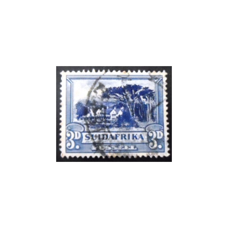 Imagem similar à do selo postal da África do Sul de 1933 Groote Schuur 3 Suid