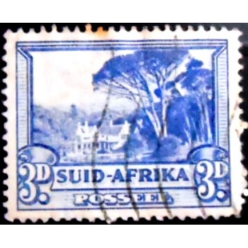 Imagem similar á do selo postal da África do Sul de 1940 Groote Schuur 3 Suid