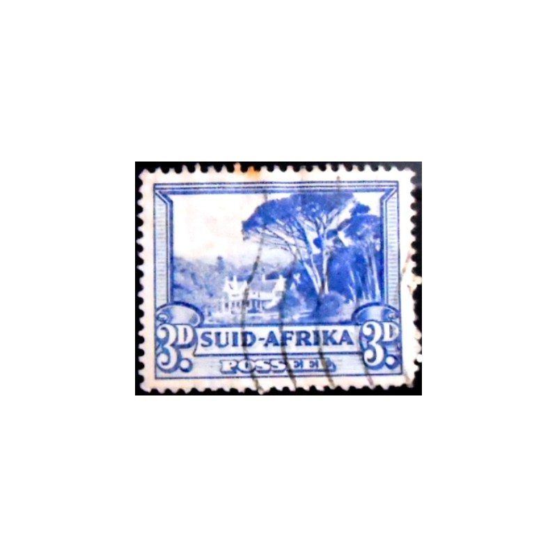 Imagem similar á do selo postal da África do Sul de 1940 Groote Schuur 3 Suid