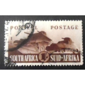 Selo postal da África do Sul de 1941 Tank Corps