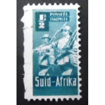 Selo postal da África do Sul de 1942 Infantry