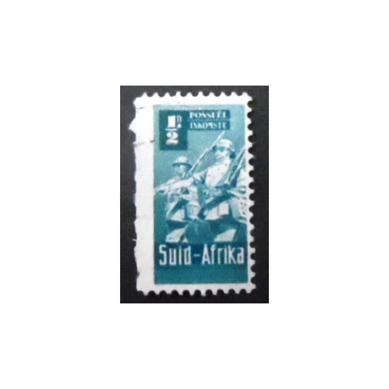 Selo postal da África do Sul de 1942 Infantry