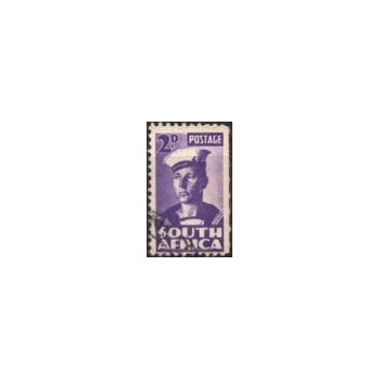 Selo postal da África do Sul de 1943 - Sailor 2 South