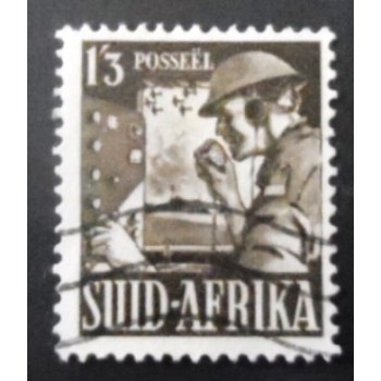 Selo postal da África do Sul de 1943 Signal Corps