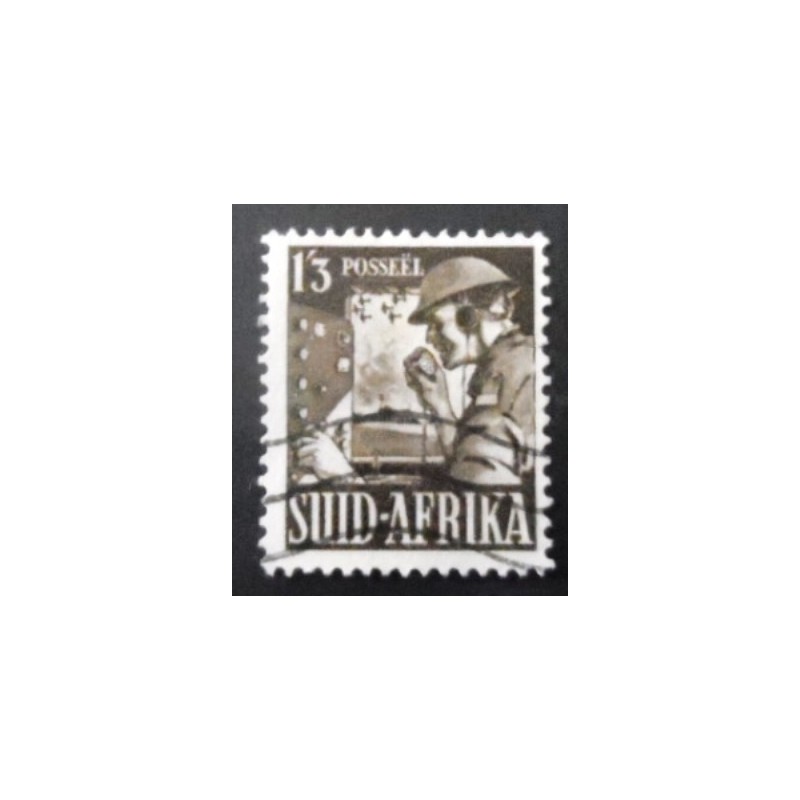 Selo postal da África do Sul de 1943 Signal Corps