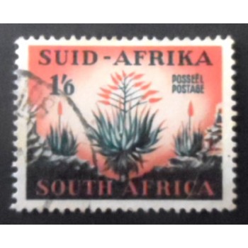 Imagem similar à do selo postal da África do Sul de 1953 Aloes