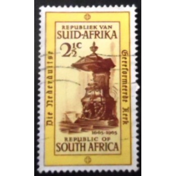 Selo postal da África do Sul de 1965 Pulpit