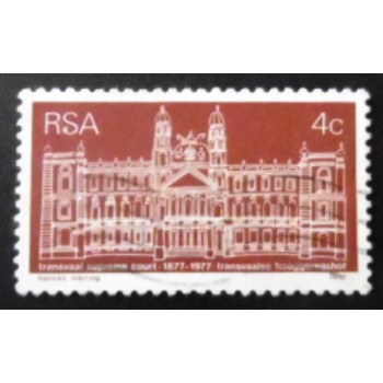 Selo postal da África do Sul de 1977 Supreme Court