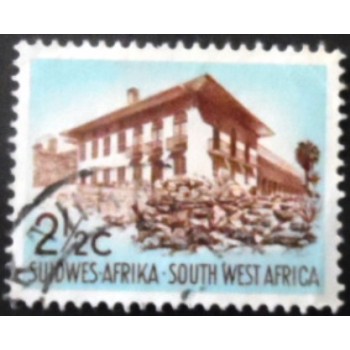 Selo postal do Sudoeste Africano de 1963 Residence
