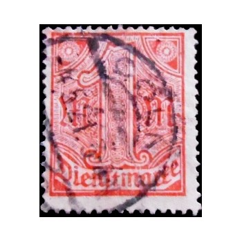 Selo postal da Alemanha Reich de 1920 - Official Stamp 1