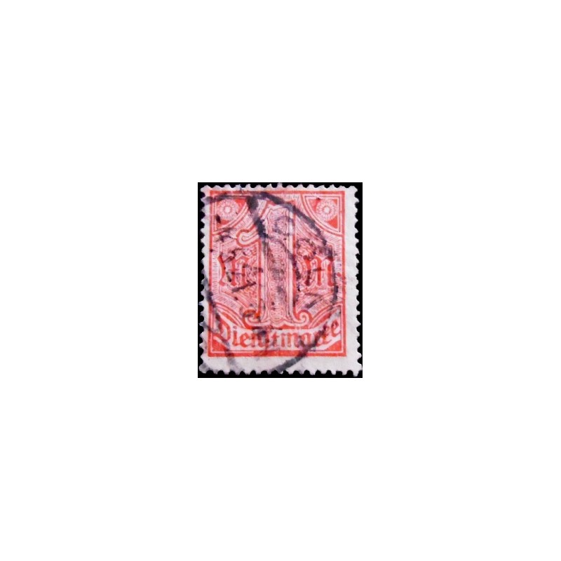 Selo postal da Alemanha Reich de 1920 - Official Stamp 1