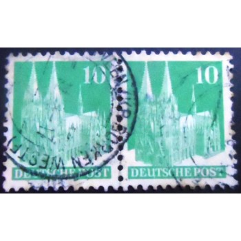 Imagem do par de selos anunciado
