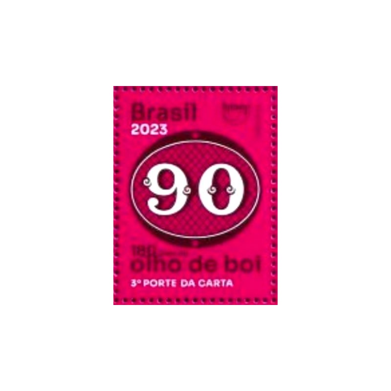 Selo postal do Brasil de 2023 90 Réis